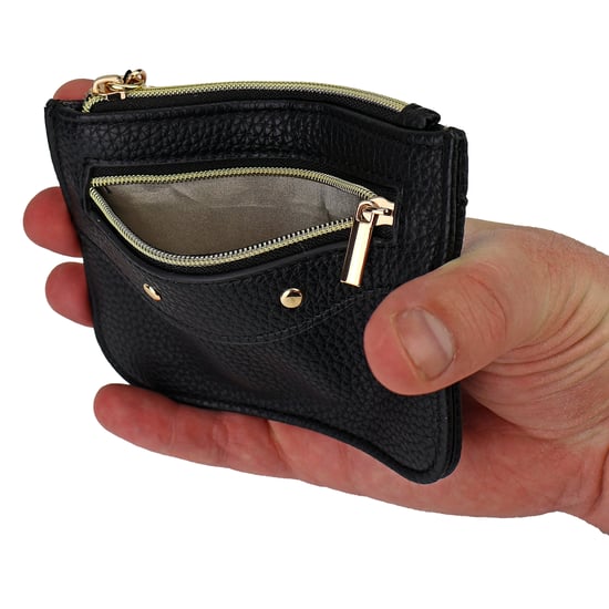 Damen Kunstleder Kartenetui Schlanker Geldbeutel Mehrere Kartenfächer Kompaktes Design - Image 4