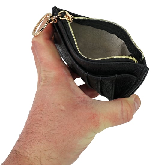Damen Kunstleder Kartenetui Schlanker Geldbeutel Mehrere Kartenfächer Kompaktes Design - Image 5