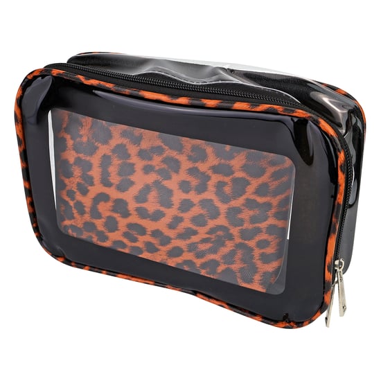 3-teiliges Damen Kosmetikbeutel-Set mit Leopardenmuster - Make-up- und Toilettenreise-Taschen - Image 3