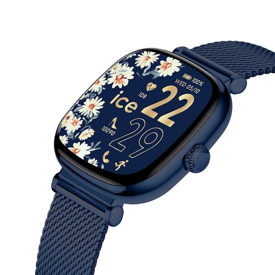 Ice Watch Ice Smart Sq 2.0 - Blue - Milanese Blau Damen Armbanduhr 025891 - - Image 2