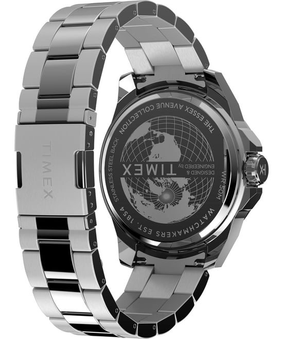 Timex Essex Silber Herren Armbanduhr TW2W79500 - Image 4