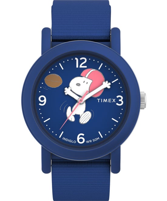 Timex Peanuts Originals Camper Blau Unisex Armbanduhr TW2W48500 - Image 1