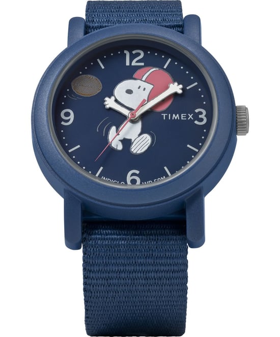 Timex Peanuts Originals Camper Blau Unisex Armbanduhr TW2W48500 - Image 5