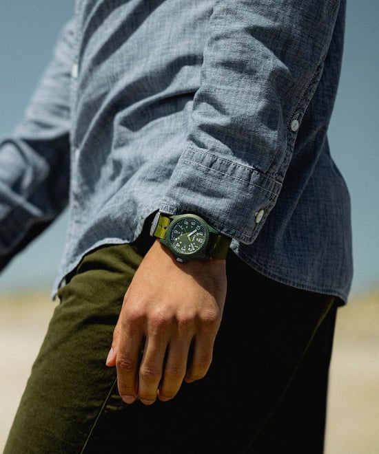 Timex Reclaim Ocean Grün Herren Armbanduhr TW2V96000 - Image 6