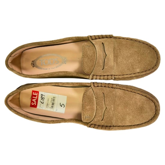 Tod's City Gommino Slipper aus braunem Wildleder - Image 4
