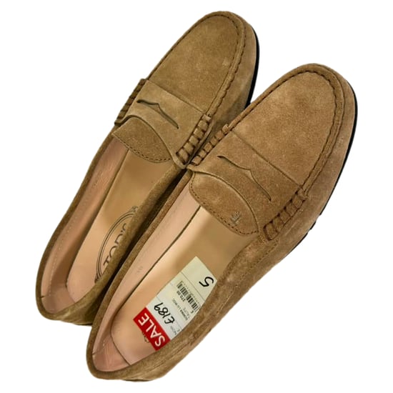Tod's City Gommino Slipper aus braunem Wildleder - Image 6