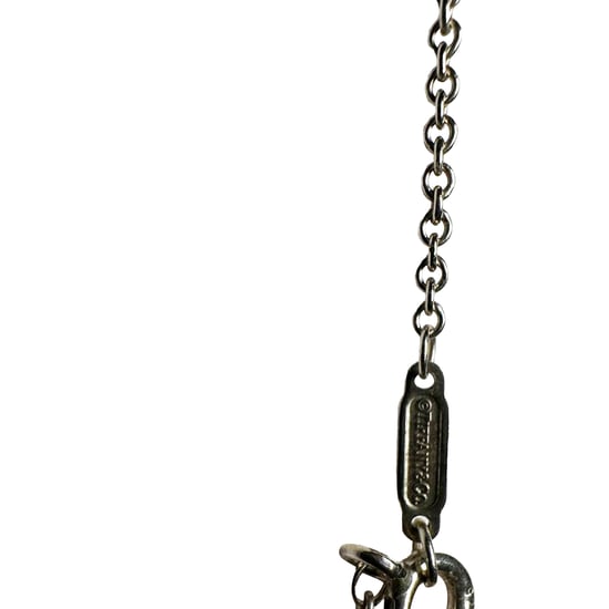 Tiffany & Co. Atlas Rundes Anhänger-Halskette mit römischen Ziffern aus Sterlingsilber - Image 4