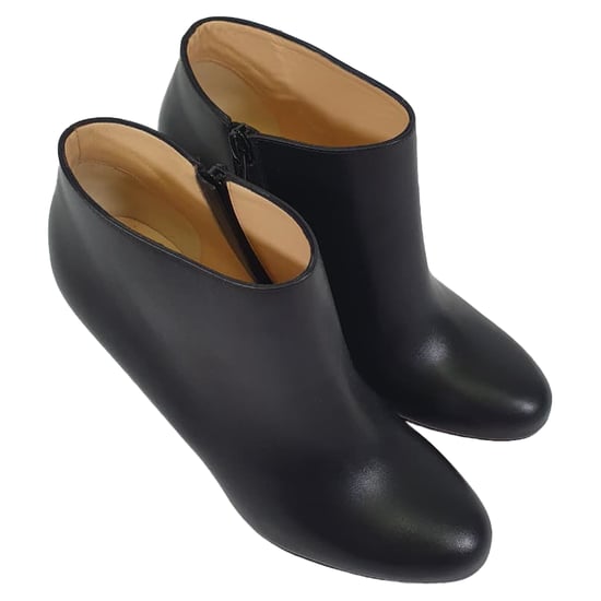 Christian Louboutin Belle 85 Stiefeletten aus schwarzem Kalbsleder - Image 6