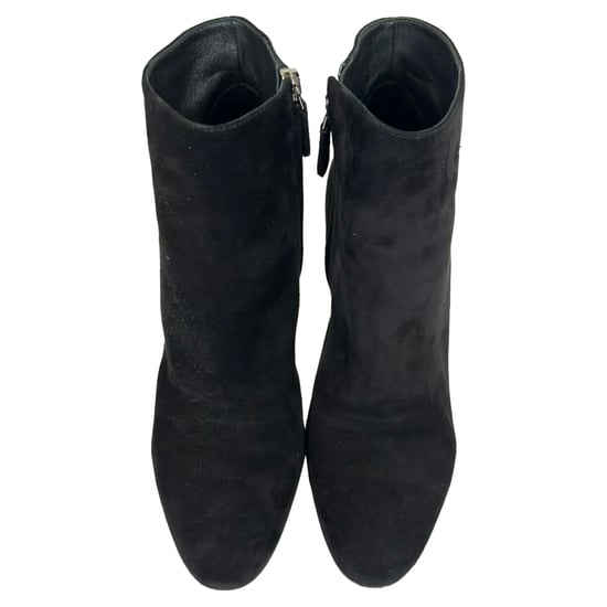 Prada Ankle Boots aus schwarzem Wildleder - Image 5