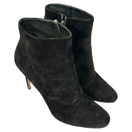 Prada Ankle Boots aus schwarzem Wildleder - Image 6