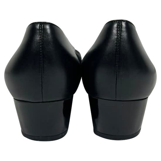 Ferragamo Vara Bow 30 Pumps aus schwarzem Kalbsleder - Image 3