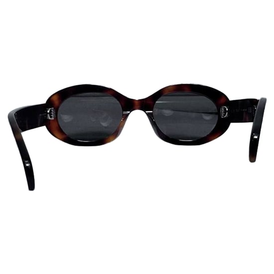 Celine Triomphe 01 Schildpatt-Sonnenbrille aus braunem Acetat - Image 3