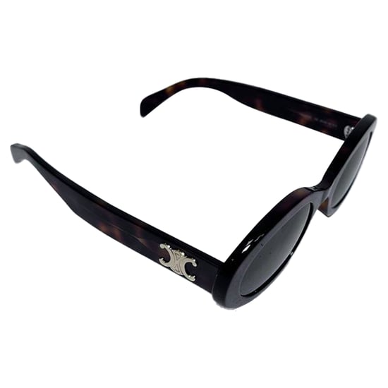 Celine Triomphe 01 Schildpatt-Sonnenbrille aus braunem Acetat - Image 5