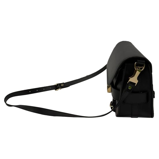 Proenza Schouler PS11 Klassische Tasche aus schwarzem Kalbleder - Image 3