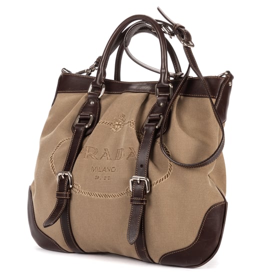Jacquard Two Straps Tote   Schultertasche - Image 2