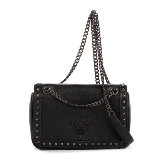 Studded Flap Crossbody Schultertasche - Image 1