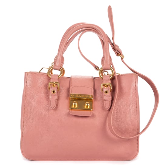 Pushlock Tote Schultertasche - Image 1