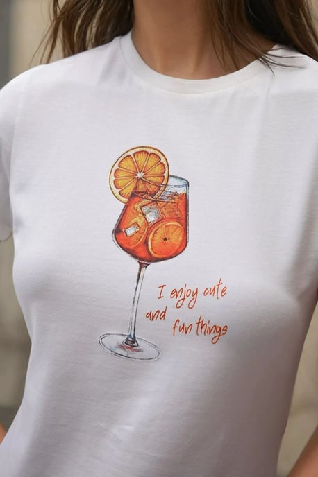 Crew-Neck Bedrucktes Baby-T-Shirt - Image 2