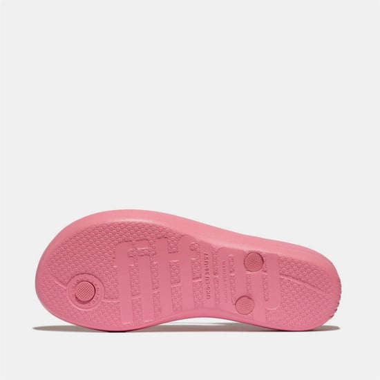 Fit Flop - Flipflops für Damen, iQushion (Pink/Schwarz) - Image 4