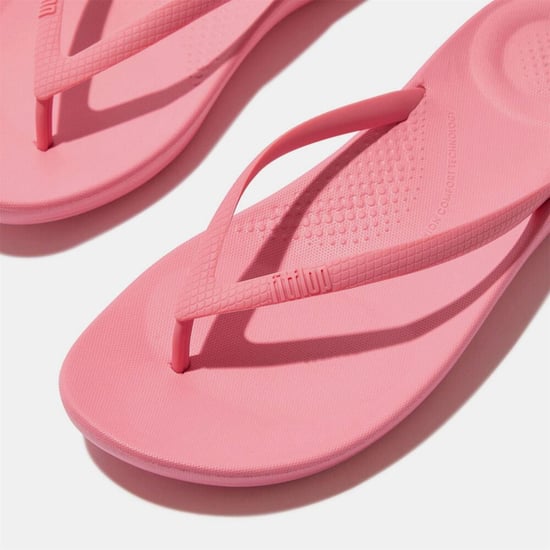 Fit Flop - Flipflops für Damen, iQushion (Pink/Schwarz) - Image 5