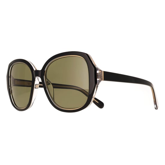 Serengeti Hayworth SS538001 glänzend schwarz transparente Schicht Mineral polarisiert 555nm Sonnenbrille - Image 2