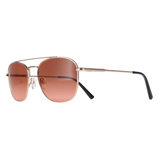 Serengeti Carroll SS542006 glänzende Sonnenbrille in Roségold mit Mineralien und Farbverlauf - Image 2