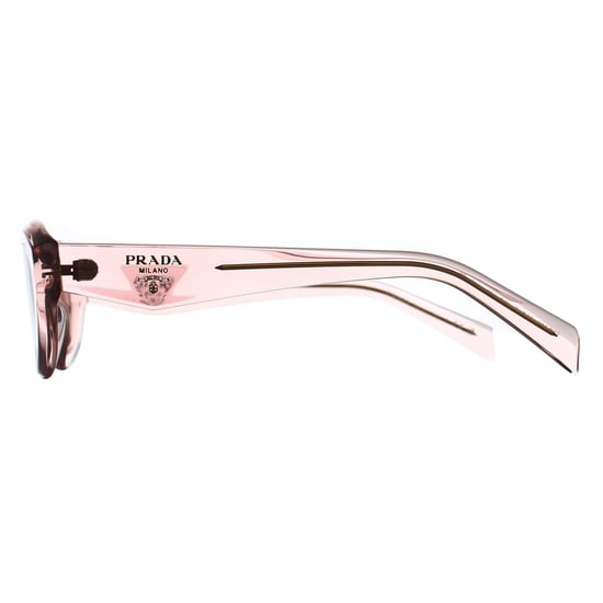 Prada PR26ZS 19Q10D transparent Pfirsich hellbraun Sonnenbrille - Image 3