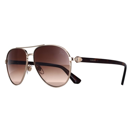 Burberry BE3167 110913 Sonnenbrille in Hellgoldbraun mit Farbverlauf - Image 2