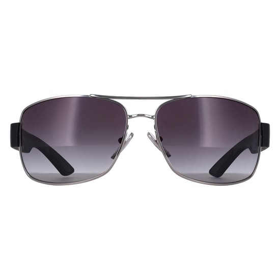 Prada Sport PSB52S 1BC09U Sonnenbrille mit silbergrauem Farbverlauf - Image 1