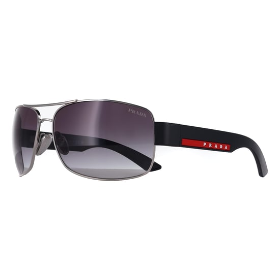 Prada Sport PSB52S 1BC09U Sonnenbrille mit silbergrauem Farbverlauf - Image 2