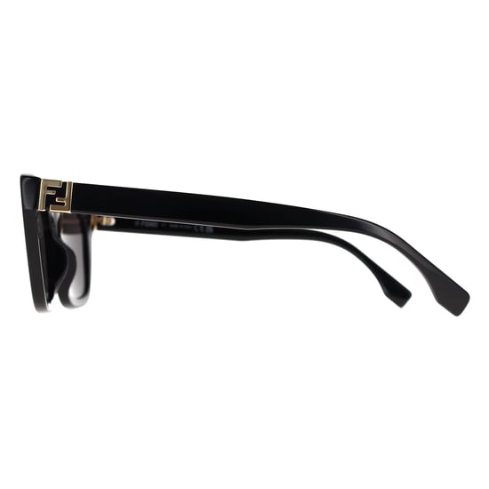 Fendi FE40205I Forever Fendi 01A glänzend schwarz rauchgrau Sonnenbrille - Image 3
