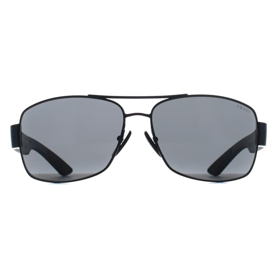 Prada Sport PSB52S 1AB06F schwarz dunkelgrau Sonnenbrille - Image 1