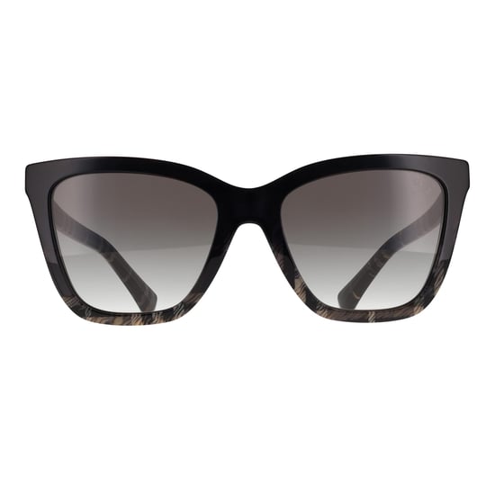 Burberry BE4470 420011 Sonnenbrille mit Karomuster in Grau und Farbverlauf - Image 1