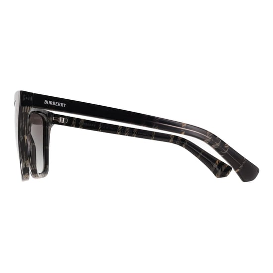 Burberry BE4470 420011 Sonnenbrille mit Karomuster in Grau und Farbverlauf - Image 3