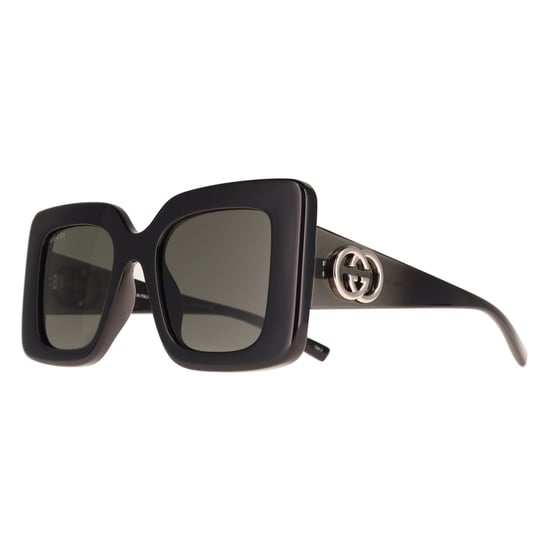 Gucci GG2025S 001 schwarz grau Sonnenbrille - Image 2
