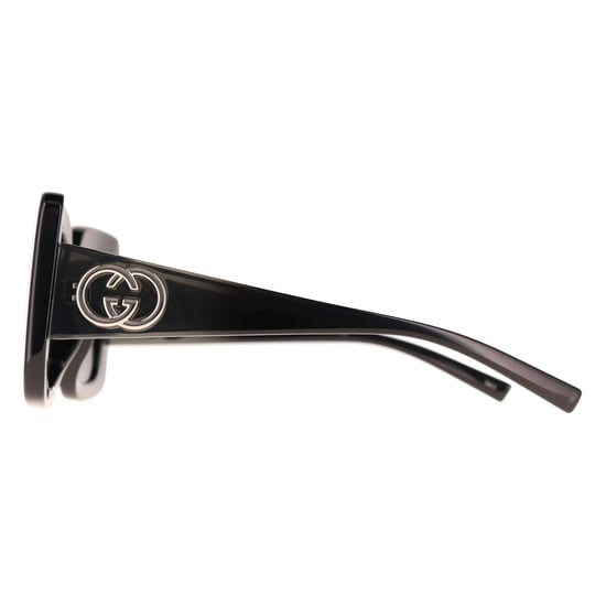 Gucci GG2025S 001 schwarz grau Sonnenbrille - Image 3
