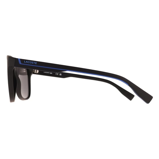 Lacoste L6031S 002 matt schwarz sild grau blau Spiegel Sonnenbrille - Image 3