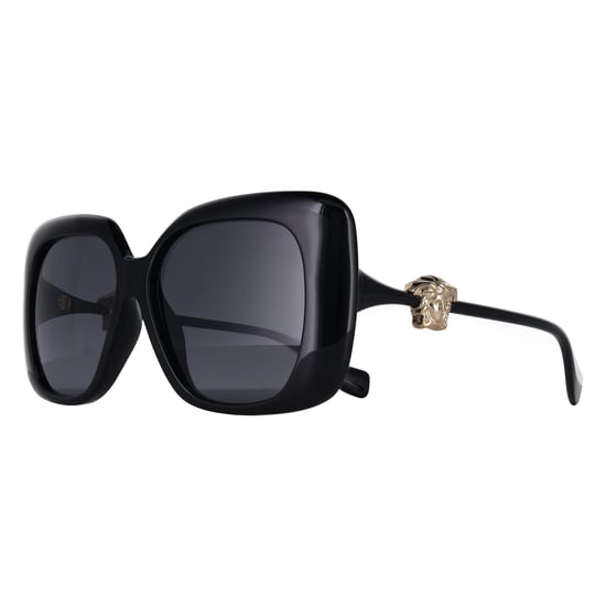 Versace VE4499U GB1/87 schwarz dunkelgrau Sonnenbrille - Image 2
