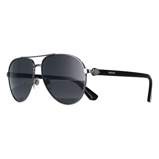 Burberry BE3167 100387 Sonnenbrille in Gunmetal und Dunkelgrau - Image 2