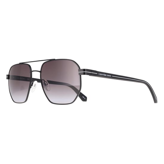 Calvin Klein CKJ22204S 002 matte schwarze Sonnenbrille mit grauem Verlauf - Image 2