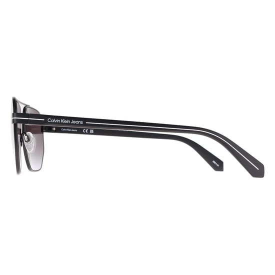 Calvin Klein CKJ22204S 002 matte schwarze Sonnenbrille mit grauem Verlauf - Image 3