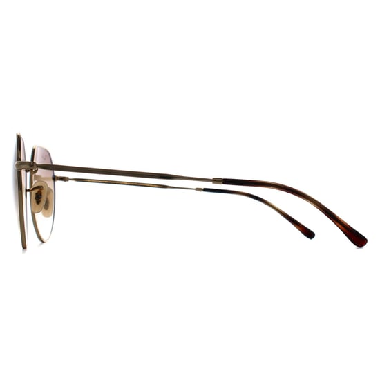 Ray-Ban RB3565 Jack 001/51 arista gold braun Verlauf Sonnenbrille - Image 3