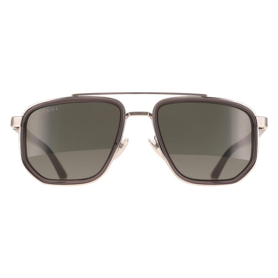 Gucci GG2073S 001 silber grau grau Sonnenbrille - Image 1