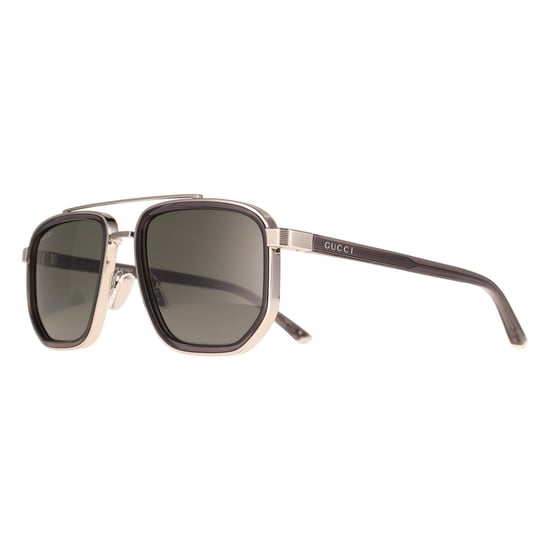 Gucci GG2073S 001 silber grau grau Sonnenbrille - Image 2