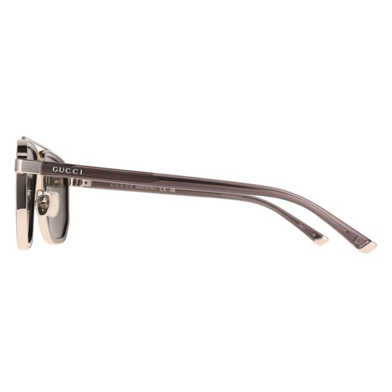 Gucci GG2073S 001 silber grau grau Sonnenbrille - Image 3