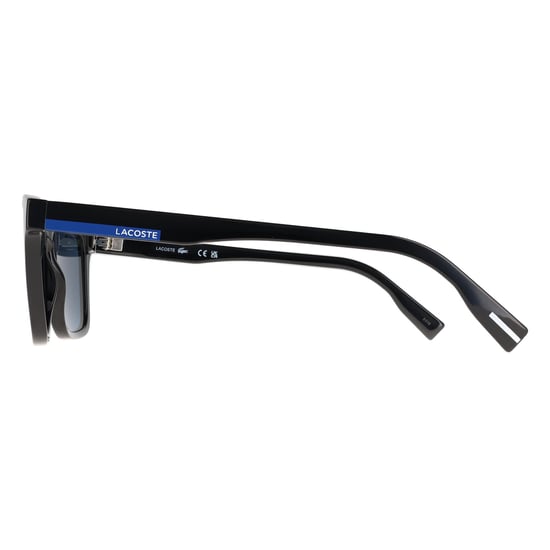 Lacoste L987S 001 schwarz solide blaue Sonnenbrille - Image 3