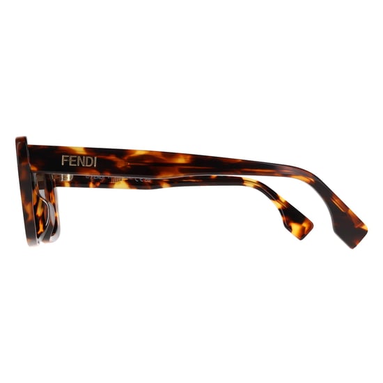 Fendi FE40185I Schriftzug 52N dunkel havannagrün Sonnenbrille - Image 3