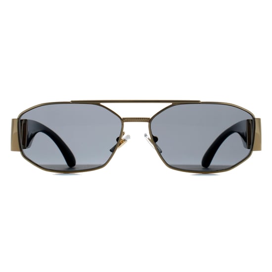 Versace VE2287 100287 gold dunkelgrau Sonnenbrille - Image 1
