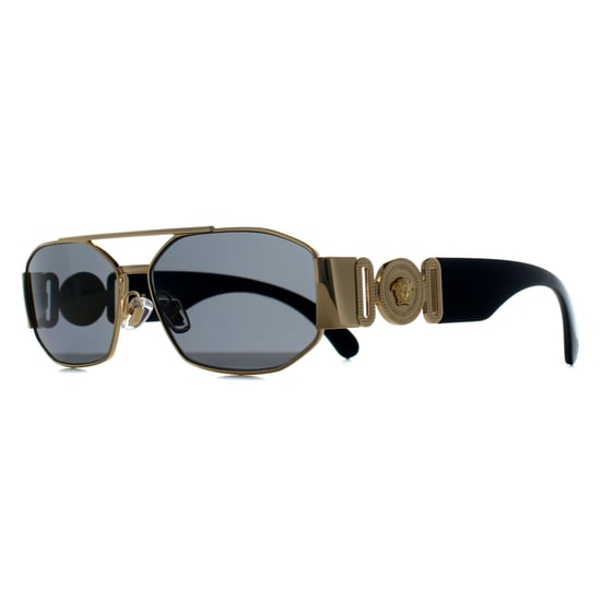 Versace VE2287 100287 gold dunkelgrau Sonnenbrille - Image 2