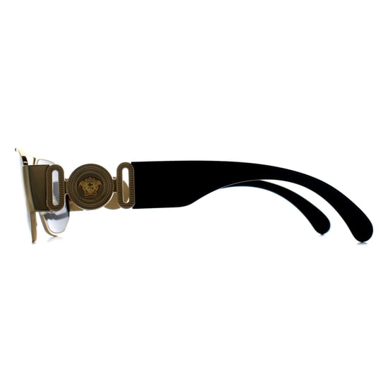 Versace VE2287 100287 gold dunkelgrau Sonnenbrille - Image 3